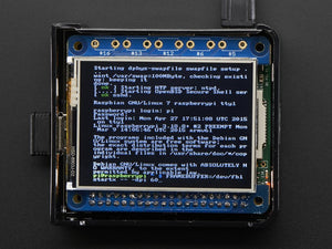 Adafruit PiTFT 2.4" HAT Mini Kit - 320x240 TFT Touchscreen