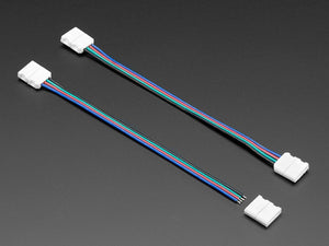 Solderless DotStar and Analog RGB LED Strip Clip Sampler