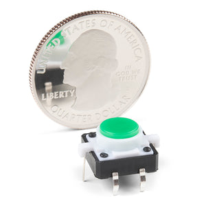 LED Tactile Button - Green