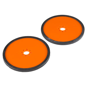 Precision Disc Wheel - 4" (Orange, 2 Pack)