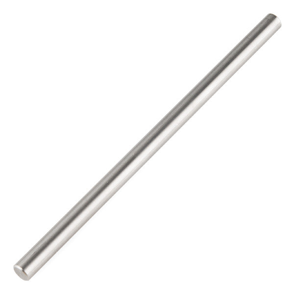 Shaft - Solid (Stainless; 1/4"D x 5"L)