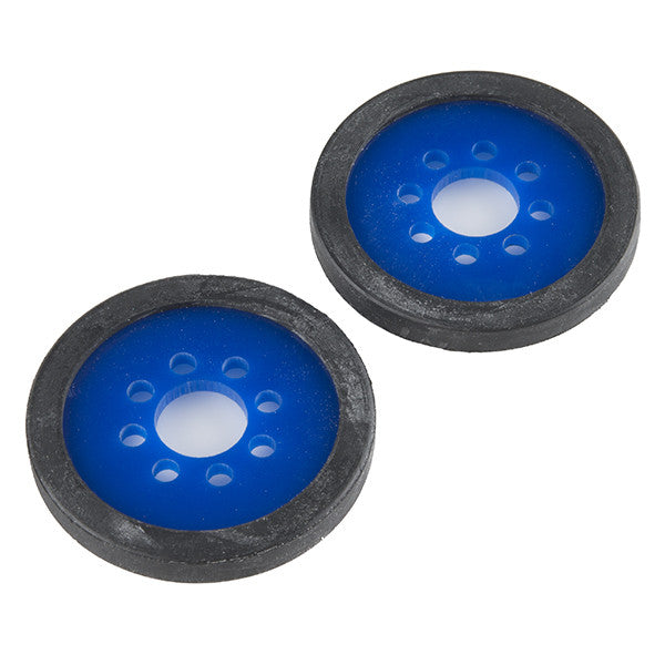 Precision Disc Wheel - 2" (Blue, 2 Pack)