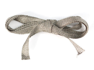 Stainless Steel Conductive Ribbon - 5mm wide 1 meter long