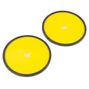 Precision Disc Wheel - 5" (Yellow, 2 Pack)