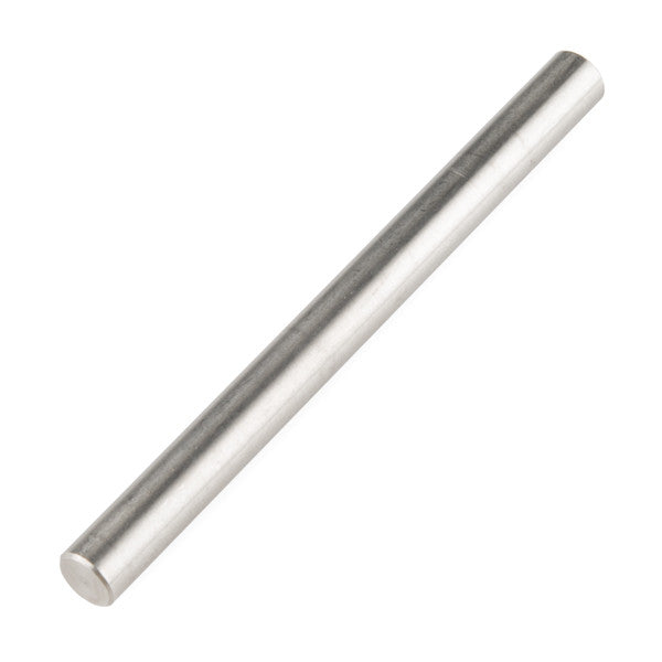Shaft - Solid (Stainless; 1/4"D x 3"L)
