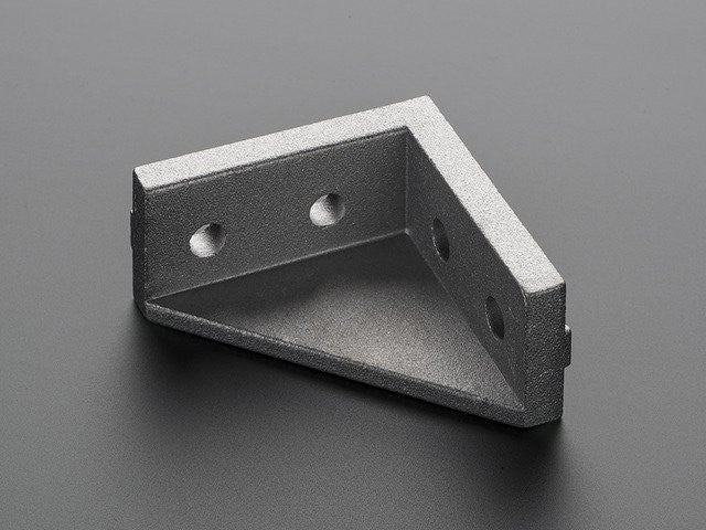 Aluminum Extrusion Double Corner Brace Support (for 20x20)