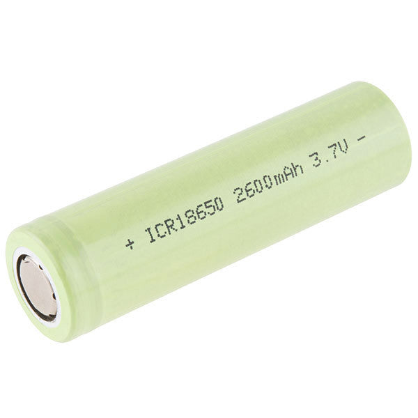 Polymer Lithium Ion Battery - 18650 Cell (2600mAh)