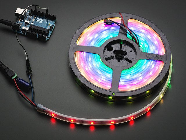 Adafruit NeoPixel Digital RGB LED Strip - White 30 LED