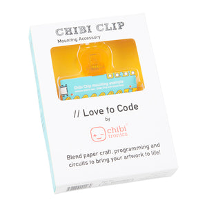 Love to Code Chibi Clip Mounting Accessory