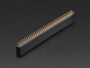 0.1" 2x36-pin Strip Straight Socket (Female) Header (5 pack)