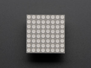 Miniature 0.8" 8x8 Pure Green LED Matrix