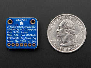 ADXL335 - 5V ready triple-axis accelerometer (+-3g analog out)