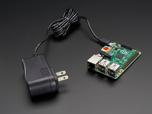 5V 2.4A Switching Power Supply w/ 20AWG 6' MicroUSB Cable