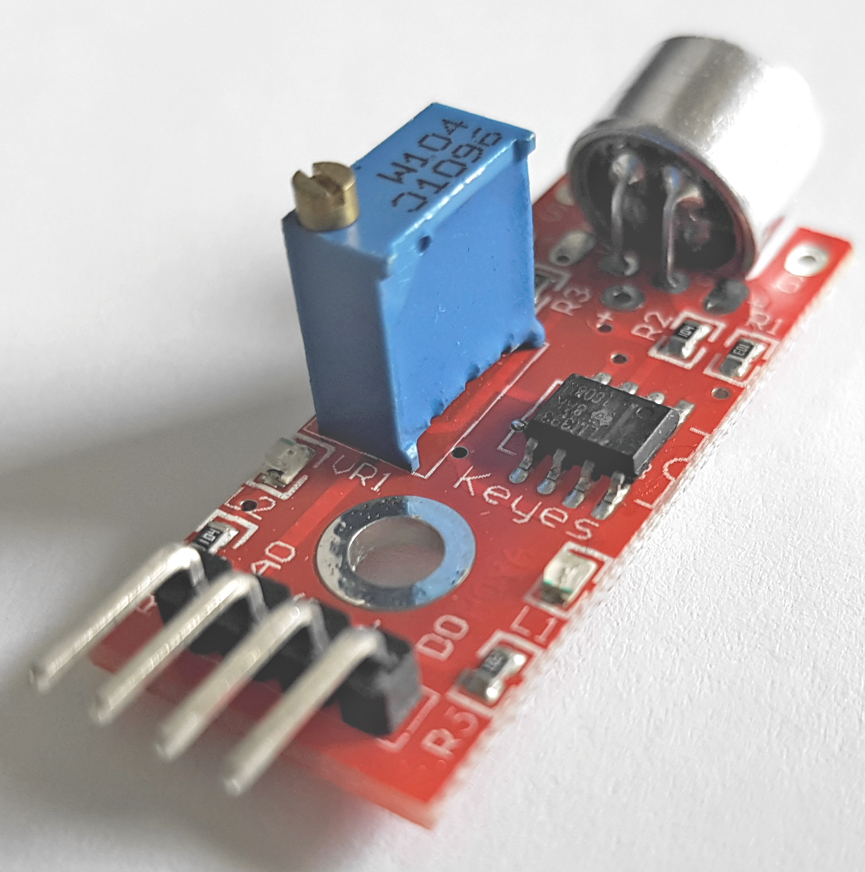 Keyes Microphone Sound Detection Sensor Module for Arduino - Elmwood ...