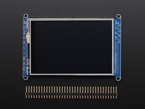 3.5" TFT 320x480 + Touchscreen Breakout Board w/MicroSD Socket - HXD8357D
