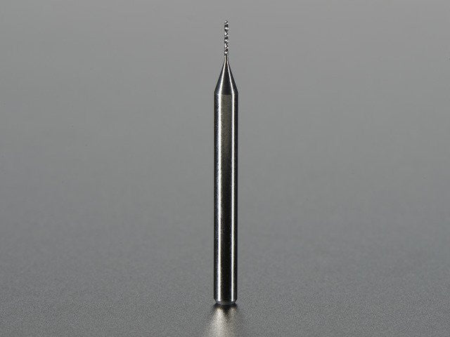 Carbide Square End Mill - 1/8" Shaft - 0.5mm Diameter