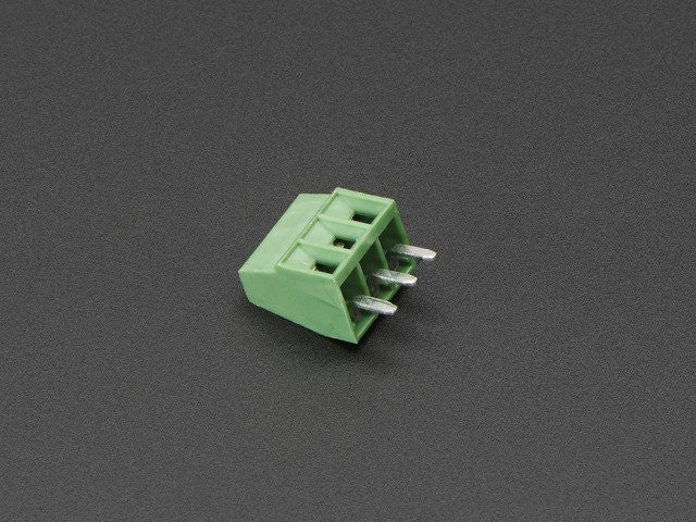 2.54mm/0.1" Pitch Terminal Block - 3-pin