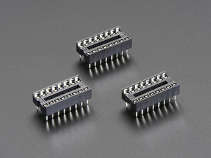 IC Socket - for 16-pin 0.3" Chips - Pack of 3