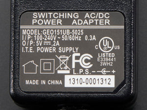 5V 2A (2000mA) switching power supply