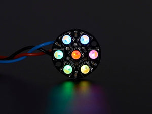 NeoPixel Jewel - 7 x 5050 RGBW LED w/ Integrated Drivers - Warm White - ~3000K