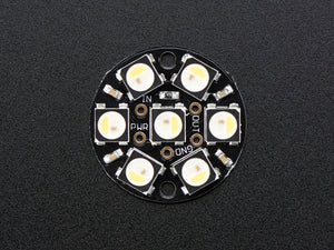 NeoPixel Jewel - 7 x 5050 RGBW LED w/ Integrated Drivers - Warm White - ~3000K