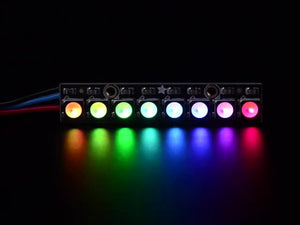 NeoPixel Stick - 8 x 5050 RGBW LEDs - Warm White - ~3000K