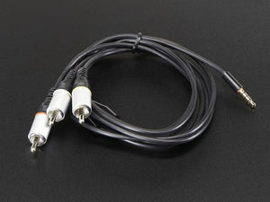 A/V and RCA (Composite Video, Audio) Cable for Raspberry Pi