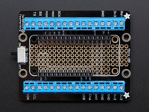 Assembled Terminal Block Breakout FeatherWing Kit for all Feather Boards