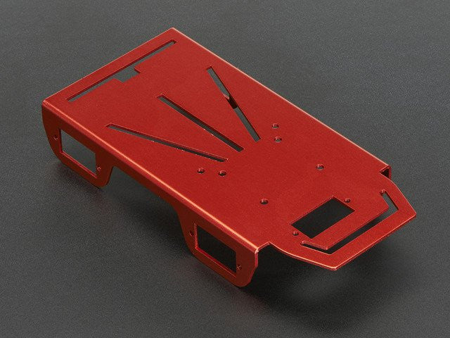 Anodized Aluminum Metal Chasis for a Mini Robot Rover