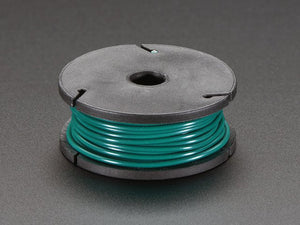 Stranded-Core Wire Spool - 25ft - 22AWG - Green