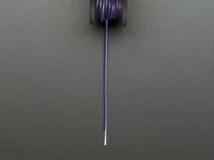 Stranded-Core Wire Spool - 25ft - 22AWG - Violet