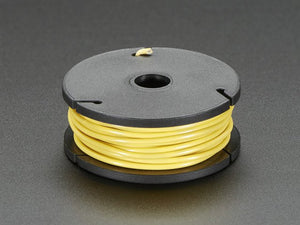 Stranded-Core Wire Spool - 25ft - 22AWG - Yellow