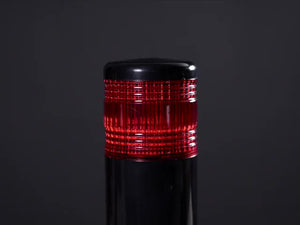 Tower Light - Red Alert Light with Buzzer - 12VDC
