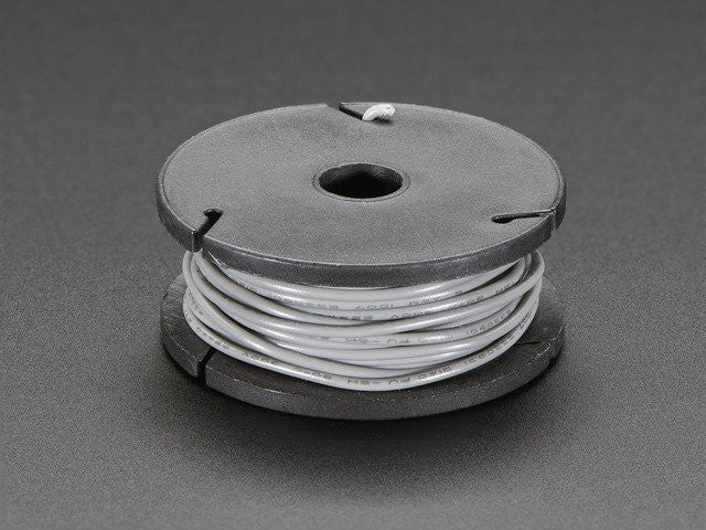 Stranded-Core Wire Spool - 25ft - 22AWG - Gray