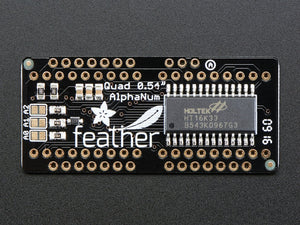 Adafruit 14-Segment Alphanumeric LED FeatherWing