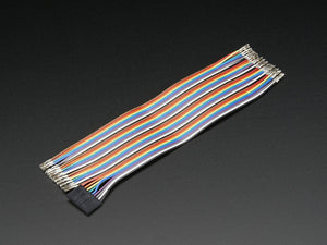 Premium Female/Female Raw Custom Jumper Wires - 40 x 6" (150mm)