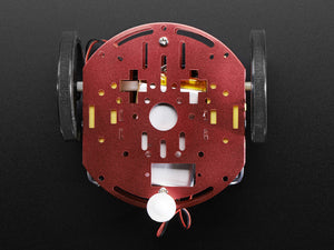 Mini Round Robot Chassis Kit - 2WD with DC Motors