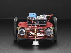 Mini Round Robot Chassis Kit - 2WD with DC Motors