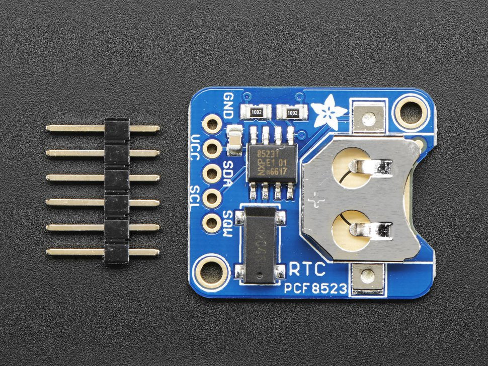 Adafruit PCF8523 Real Time Clock Assembled Breakout Board - Elmwood ...