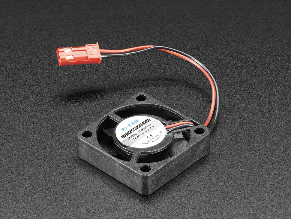 Miniature 5V Cooling Fan for Raspberry Pi (and Other Computers)
