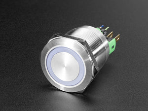 Rugged Metal On/Off Switch - 22mm 6V RGB On/Off