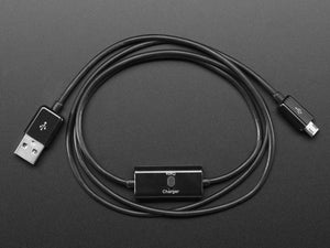 USB Micro B Cable with Data/Charge Sync Switch