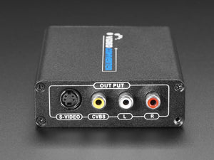HDMI to RCA Audio and CVBS NTSC, PAL, or S-Video Converter