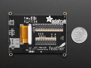 Adafruit TFT FeatherWing - 3.5" 480x320 Touchscreen for Feathers