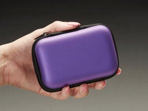 Maker-Friendly Zipper Case - Purple