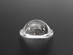 Convex Plastic Lens with Edge - 40mm Diameter