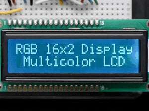 RGB backlight negative LCD 16x2 + extras