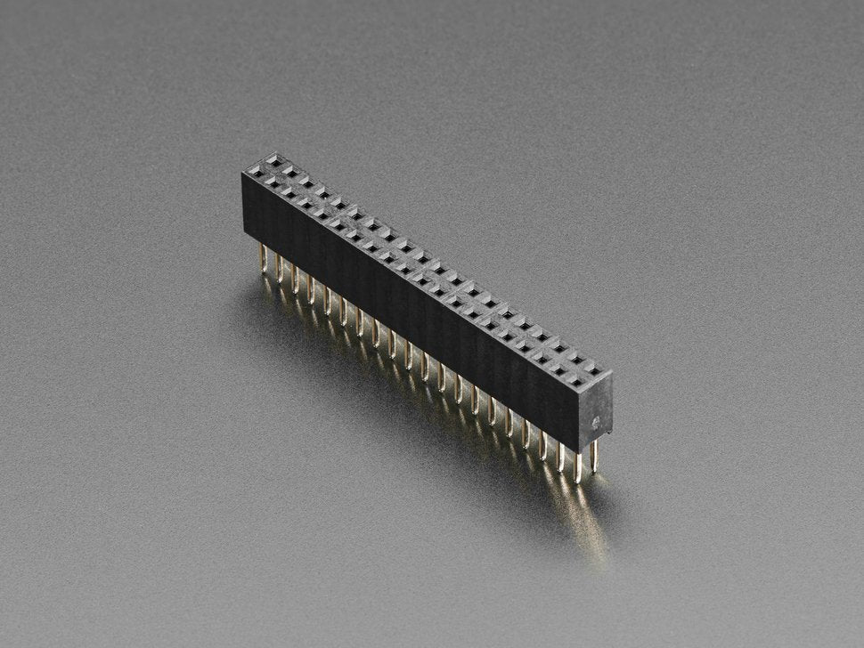 2x20 Socket Riser Header for Raspberry Pi HATs and Bonnets - Elmwood ...