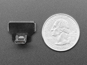 DIY USB Cable Parts - Right Angle Micro B Plug Down