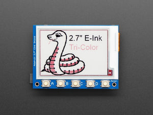 Adafruit 2.7" Tri-Color eInk / ePaper Shield with SRAM